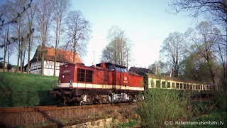 1996 von Schlettau nach Crottendorf oberer Bahnhof [upl. by Adnarrim]