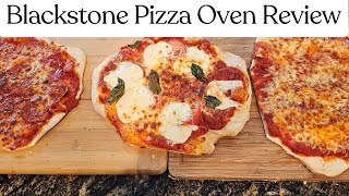 Review of the new Blackstone e series pizza oven air fryer [upl. by Onitsirc]