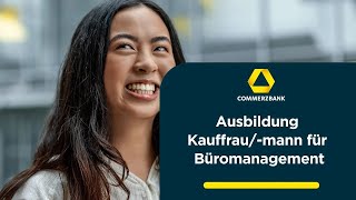 Ausbildung Kauffrau Kaufmann für Büromanagement wmdiverse [upl. by Bruni101]