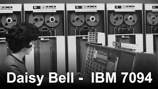 Daisy Bell  IBM 7094 1961 [upl. by Aninay]