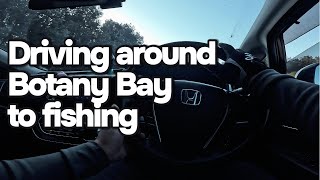 Driving around Botany Bay to find fish [upl. by Odele]