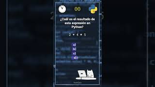 ¿Cuál es el resultado de 2  4  5 en Python 🧮 ¡Descúbrelo aquí [upl. by Ingold550]