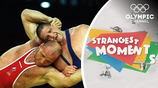 The Day an Olympic Wrestling Legend was Defeated  Strangest Moments [upl. by Ahsrop]