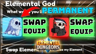 Permanent Elements Are Finally Coming  Season 1 Update 4  Roblox Elemental Dungeons [upl. by Avrom]