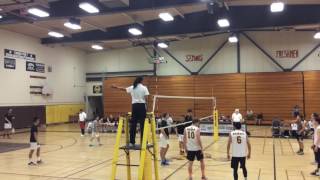 Mira Mesa High School Volleyball  Long rally clip [upl. by Ulrike]