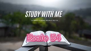 ESAIE 54  MÊME STÉRILE DIEU PEUT FAIRE DE GRANDES CHOSES bible biblestudy frencheeglamsfashion [upl. by Radke]