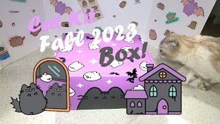 🦇 Pusheen Cat Kit  Fall 2023 Box [upl. by Schertz]