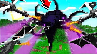 WITHER STORM vs 100 ENDER DRAGONS quem vence  ARENA ‹ Koow › [upl. by Wells]