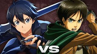 Eren vs Kirito Épicas Batallas de Rap del Frikismo  Keyblade [upl. by Eno]