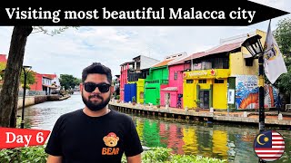 09 Visiting most beautiful Malacca city of Malaysia😍  Solo Traveling INDIA to MALAYSIA🇲🇾✈️ [upl. by Neeleuqcaj757]