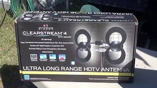 install a CLEARSTREAM 4 HD antenna for free TV over the air [upl. by Yajnas]