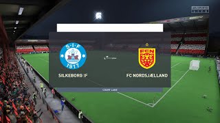 Silkeborg IF vs FC Nordsjælland 20082023 3F Superliga 2023 FIFA 23 [upl. by Reteid158]