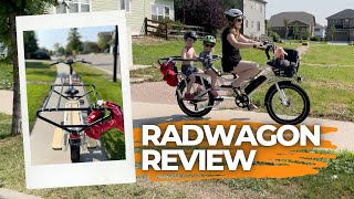 RadWagon 4 Review  The quotMinivan Of eBikesquot in the BEST WAY POSSIBLE [upl. by Goeger]