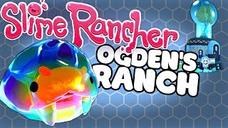 UNLOCKING OGDENS RANCH amp SABER SLIMES  Slime Rancher Ogdens Wild Update Gameplay 4 [upl. by Bord]