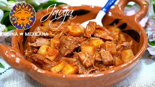 Carne con Papas en Salsa Guisado Caldosito [upl. by Towne245]