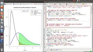 Power amp Sample Size in R Unbalanced 1 way ANOVA [upl. by Odnama]