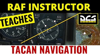 RAF Flying Instructor  Navigation using TACAN and Point to Point DCS [upl. by Xet]