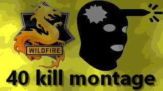 CSGO Operation Wildfire  Helmets Wont Save Them  40 headshoot kills montage [upl. by Yllaw]