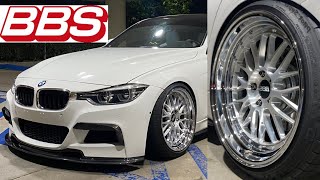 BBS WHEELS FOR MY BMW 340i F30 [upl. by Jaclin]