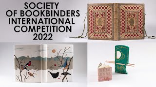 🔵 Society of Bookbinders International Competition 2022 Bookish Talk 31 [upl. by Arivle988]