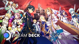 Sword Art Online Last Recollection on Steam Deck [upl. by Brody676]