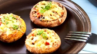 Stuffed Portobello Mushrooms [upl. by Kara-Lynn]