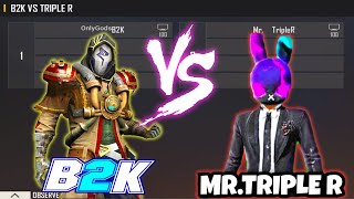 B2K VS MR TRIPLE R  AWM GOD BORN2KILL VS MR TRIPLE R  MOST AWAITED 1V1 EVER [upl. by Huda]