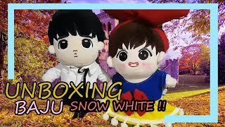 UNBOXING BAJU SNOW WHITE Kpop Dolls V BTS amp DO Exo Dolls [upl. by Eniak]