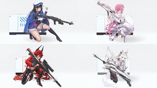 Goddess of Victory Nikke  All Reload Animations [upl. by Nilkcaj]