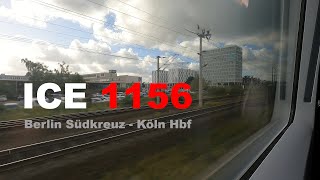 Ohne Halt von Berlin nach Kölnoder  Mitfahrt im ICE 1156 Sprinter [upl. by Armat107]