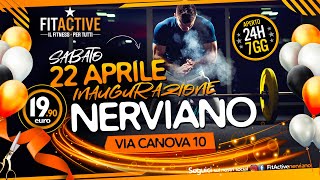 💥INAUGURAZIONE FITACTIVE NERVIANO  22042023💥 [upl. by Atsylak619]