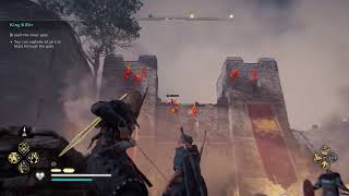 Asssasins creed valhalla caustow castle assault king killer gameplay [upl. by Whall502]