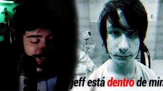 o Garoto que ACREDITAVA ser o JEFF THE KILLER  Alog react [upl. by Arraik389]