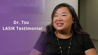 Dr Tsu  LASIK Testimonial [upl. by Einnil]