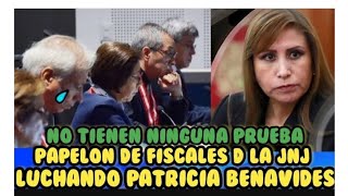 BRAVO PATRICIA BENAVIDES PONE EN SU LUGAR A LOS FISCALES QUE MANDO LA JNJ Y GORRITI [upl. by Anna-Diane]