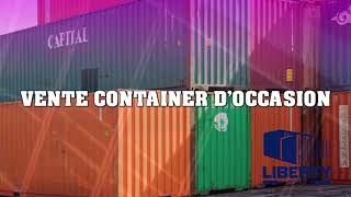 Vente container maritime neuf et doccasion et vente conteneur stockage en France et en Europe [upl. by Waynant806]