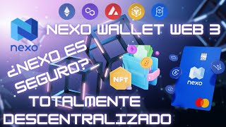 ANALIZAMOS NEXO WALLET  ¿NEXO ES SEGURO [upl. by Aseefan217]