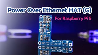 Pi 5 PoE hat power over ethernet for raspberry pi 5 supports 8023afat network standard [upl. by Nisen20]