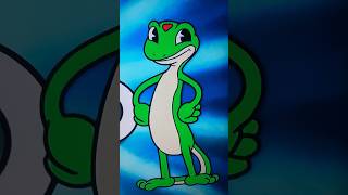 Geico Gecko meets Cuphead￼ Commercial￼ ☕️🦎￼ [upl. by Claudio]