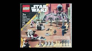 LEGO STAR WARS Clone Trooper amp Battle Droid Battle Pack Set 75372 [upl. by Stutsman]