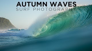 Surf Photography Autumn Waves  120 fps and Canon 5d Mark 3 Samples [upl. by Kaine]