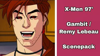 XMen 97 Gambit Clips For Edits [upl. by Emsmus654]