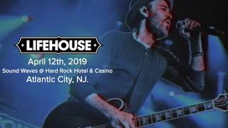 Lifehouse  Live at Sound Waves at Hard Rock Hotel amp Casino FULL CONCERT [upl. by Maurili]