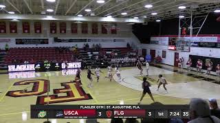 Flagler Womens Basketball vs USC Aiken 272024 [upl. by Kcyred]