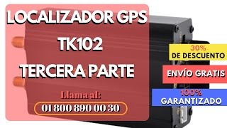 Localizador Satelital TK102  Parte 3  Manual en Español [upl. by Ttebroc]