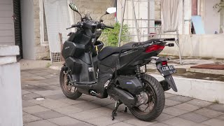 Honda Vario 160 ABS 2022 Modifikasi Aliran Touring [upl. by Yvor689]