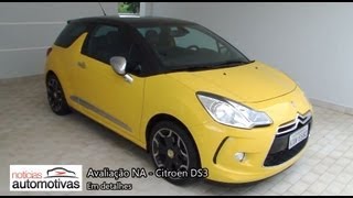 Citroen DS3  Detalhes  NoticiasAutomotivascombr [upl. by Yrffej779]