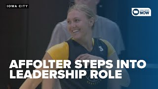 Sydney Affolter stepping up early as Iowas new vocal leader [upl. by Vasyuta]