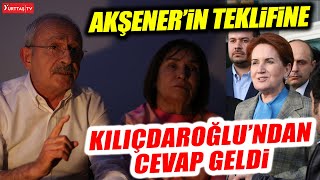 Akşenerin teklifine Kılıçdaroğlundan cevap geldi [upl. by Ynnattirb51]