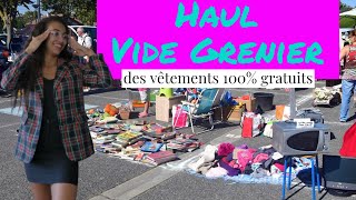 GRAND VIDE GRENIER DAIX EN PROVENCE  ASTUCE POUR AVOIR DES VETEMENTS GRATUITS  💰 haul  try on [upl. by Krum]